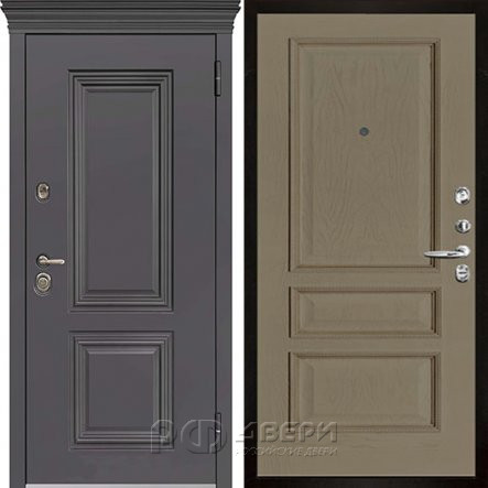 Входная металлическая дверь Гранит Термо Вена (Горький шоколад/Нефрит)
