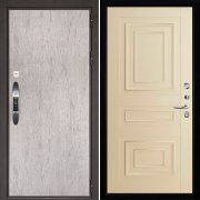 Входная металлическая дверь Новатор 62001 (Серый шпат/Керамик Серена)