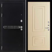 Входная металлическая дверь Президент S1Z 62002 (Графит с блестками антик/Керамик Серена)