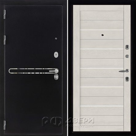 Входная металлическая дверь Президент S1Z LIGHT 2127 (Графит с блестками антик/Бьянка Soft)