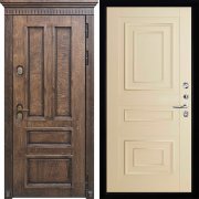Входная металлическая дверь Голиаф 62001 (Лиственница мореная/Керамик Серена)