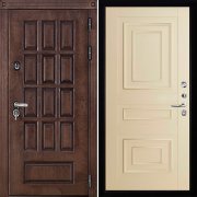 Входная металлическая дверь Центурион 62001 (Лиственница мореная/Керамик Серена)