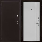 Входная металлическая дверь Термо 3 Uno (Антик медь/Chiaro (Ral 9003))