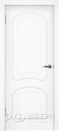 Межкомнатная дверь Виктория ПГ (Белая Эмаль)