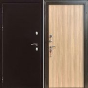 Входная металлическая дверь Термо 3 (Антик медь/Дуб Ардеш)