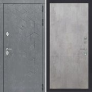 Входная металлическая дверь ART S8 Ultima 290 (Бетон темный/Бетон темный)