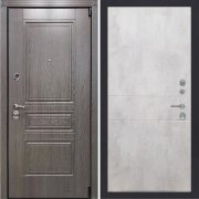 Входная металлическая дверь ART 42 Ultima 290 (Лиственница серая/Бетон светлый)