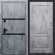 Входная металлическая дверь ART 15 Ultima 117 (Бетон темный/Бетон темный)