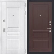 Входная металлическая дверь ART S6 03 (Альберо браш/Орех премиум)