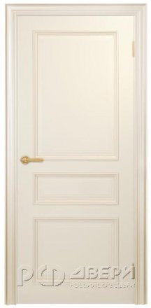 Межкомнатная дверь Альциона ПГ (Молочно-белый)