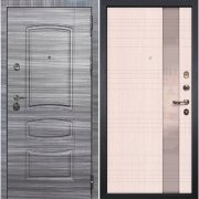 Входная металлическая дверь Сенатор 3К Новита (Сандал серый/Беленый дуб №52)