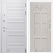 Входная металлическая дверь Piano white 15 (белый софт/алмон 25)
