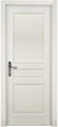 Дверь из массива ольхи Валенсия ПГ (Белый) Мини фото #0