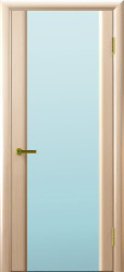 Межкомнатная дверь Техно 3 Остекленная (Беленый Дуб)