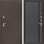Входная металлическая дверь Smoky 22 (смоки софт/графит софт)