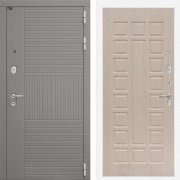 Входная металлическая дверь Forma 04 (шато латте/беленый дуб)