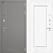 Входная металлическая дверь Forma 27 (шато латте/эмаль ral 9003)
