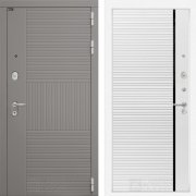 Входная металлическая дверь Forma 22 (шато латте/белый софт)