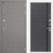 Входная металлическая дверь Forma 22 (шато латте/графит софт)