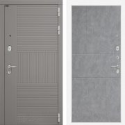 Входная металлическая дверь Forma 21 (шато латте/бетон светлый)