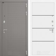 Входная металлическая дверь Forma 25 (шато латте/белый софт)