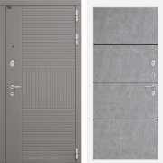 Входная металлическая дверь Forma 25 (шато латте/бетон светлый)