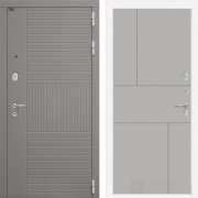 Входная металлическая дверь Forma 21 (шато латте/грей софт)