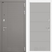 Входная металлическая дверь Forma 13 (шато латте/грей софт)