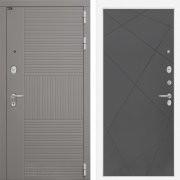 Входная металлическая дверь Forma 24 (шато латте/графит софт)