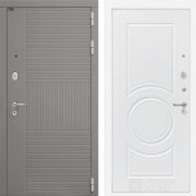 Входная металлическая дверь Forma 23 (шато латте/белый софт)