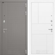 Входная металлическая дверь Forma 21 (шато латте/белый софт)