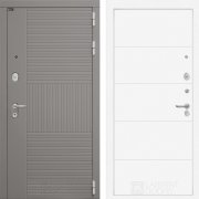 Входная металлическая дверь Forma 13 (шато латте/белый софт)