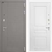 Входная металлическая дверь Forma 03 (шато латте/белый софт)