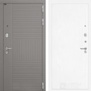 Входная металлическая дверь Forma 07 (шато латте/белое дерево)