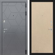 Входная металлическая дверь Cosmo 05 (графит софт/венге светлый)