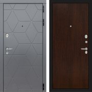 Входная металлическая дверь Cosmo 05 (графит софт/венге)