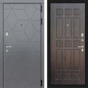 Входная металлическая дверь Cosmo 16 (графит софт/алмон 28)