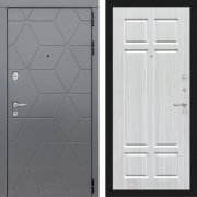 Входная металлическая дверь Cosmo 08 (графит софт/кристалл вуд)