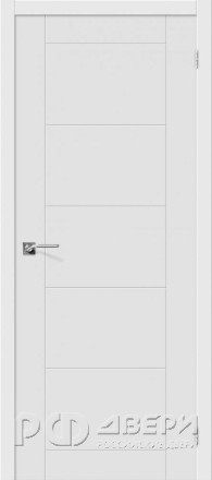 Межкомнатная дверь Граффити-4 (Белая Эмаль)