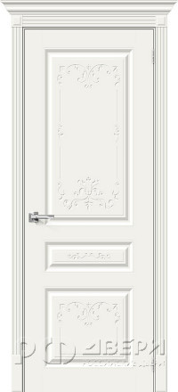 Межкомнатная дверь Скинни-14 Аrt ПГ (Whitey)