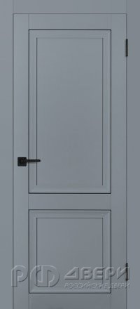 Межкомнатная дверь ПСТ-38 ПГ (Серый матовый)