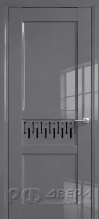 Межкомнатная дверь 2.84U ПГ (Эмаль манхэттен глянцевая)
