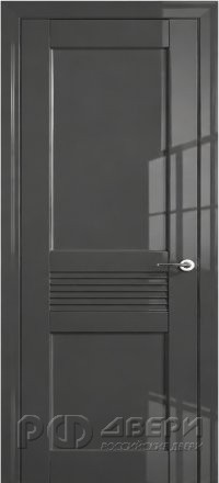 Межкомнатная дверь 2.71U ПГ (Эмаль графитовая глянцевая)