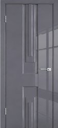 Межкомнатная дверь 22L ПГ (Эмаль манхэттен глянцевая)