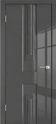 Межкомнатная дверь 22L ПГ (Эмаль графитовая глянцевая)