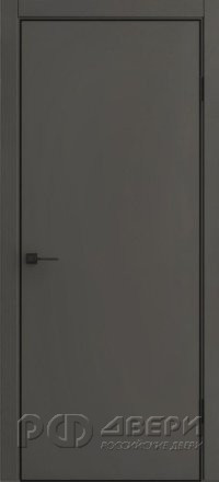 Межкомнатная дверь ДП-50 ПГ (Графит силк)