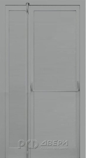 Алюминиевая дверь противопожарная AL3 ДГ EIW-60 (RAL 9006)