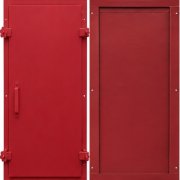 Входная дверь утепленная Дус (Красный)