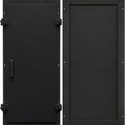 Входная дверь утепленная Дус (Черный)