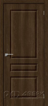 Межкомнатная дверь Скинни-14 ПГ (Dark Barnwood)